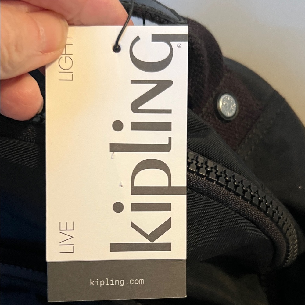 Kipling Classic Black backpack NWT - image 4
